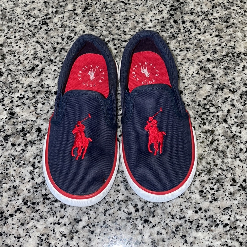 Toddler Ralph Lauren Polo shoes